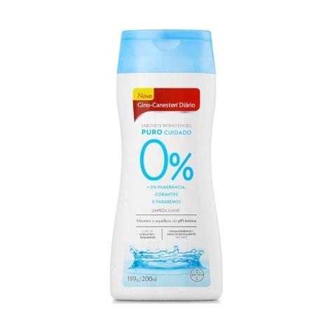 Sabonete Íntimo Gino-Canesten Diário Puro Cuidado 200ml - Imagem 1