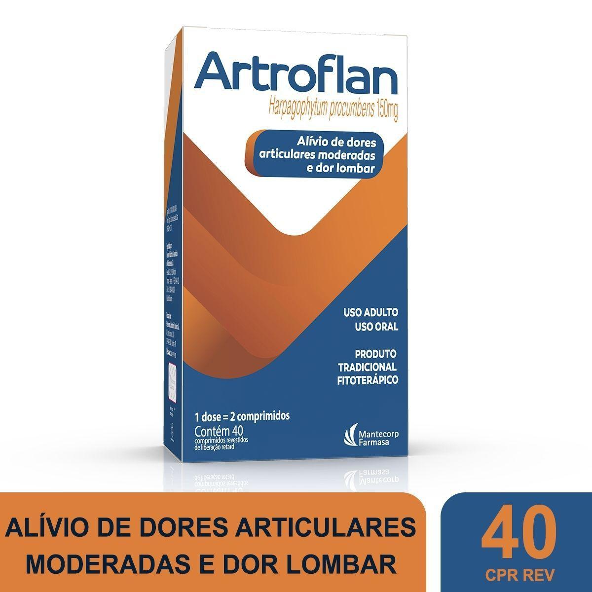 Artroflan 150mg 40 Comprimidos Revestidos - Imagem 1
