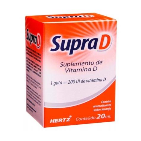 Supra D Gotas 200UI 20ml - Imagem 1