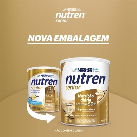 Complemento Alimentar Nutren Senior Sabor Baunilha 740g - Imagem 10