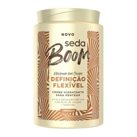 Creme para Pentear Seda Boom Definição Flexível 1kg - Imagem 1