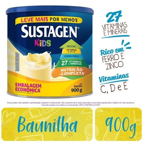 Complemento Alimentar Sustagen Kids Sabor Baunilha Leve Mais Por Menos 900g - Imagem 2