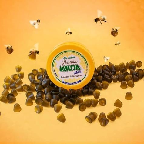 Pastilhas Valda Mais Própolis e Gengibre Zero Açúcar 50g - Imagem 3