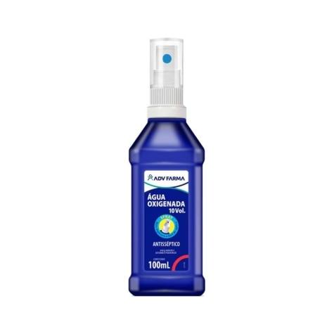 Água Oxigenada 10 Volumes ADV Farma Spray 100ml - Imagem 1