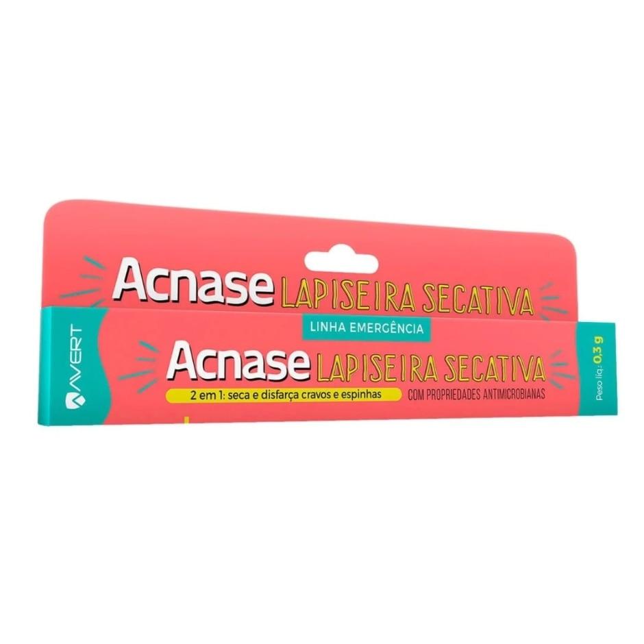 Lapiseira Secativa Acnase Cravos e Espinhas 0,3g