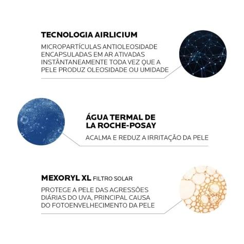 Protetor Solar Facial Anthelios Airlicium FPS80 Antioleosidade Incolor 40g - Imagem 2