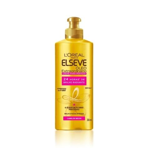 Creme para Pentear Elseve Óleo Extraordinário Cabelo Seco 250ml - Imagem 1