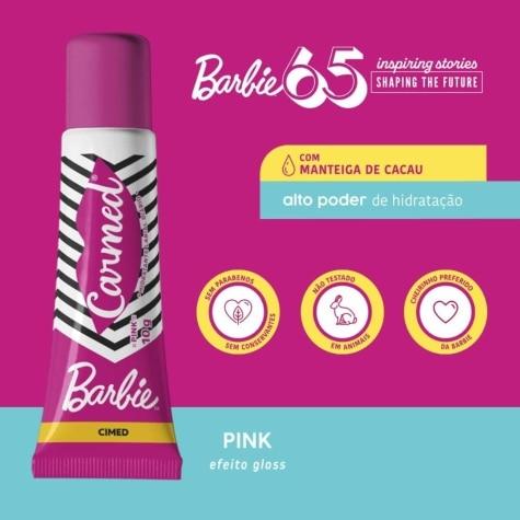 Hidratante Labial Carmed Barbie Pink 10g - Imagem 4