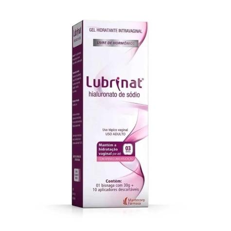Gel Hidratante Intravaginal Lubrinat 30g + Aplicadores - Imagem 1