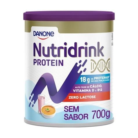Suplemento Alimentar Nutridrink Protein Sem Sabor 700g - Imagem 1