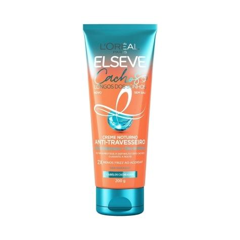 Creme Noturno Elseve Cachos Longos dos Sonhos Anti-Travesseiro 200g - Imagem 1
