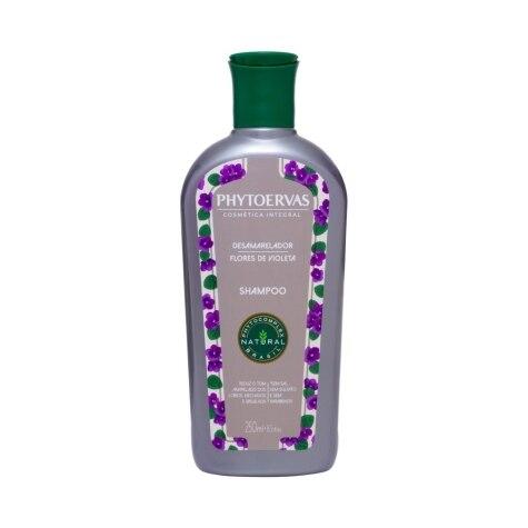 Shampoo Phytoervas Complex Desamarelador Cabelos Loiros 250ml - Imagem 1