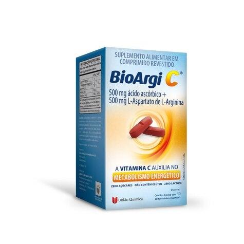 Bioargi C 500mg + 500mg 30 Comprimidos Revestidos - Imagem 1