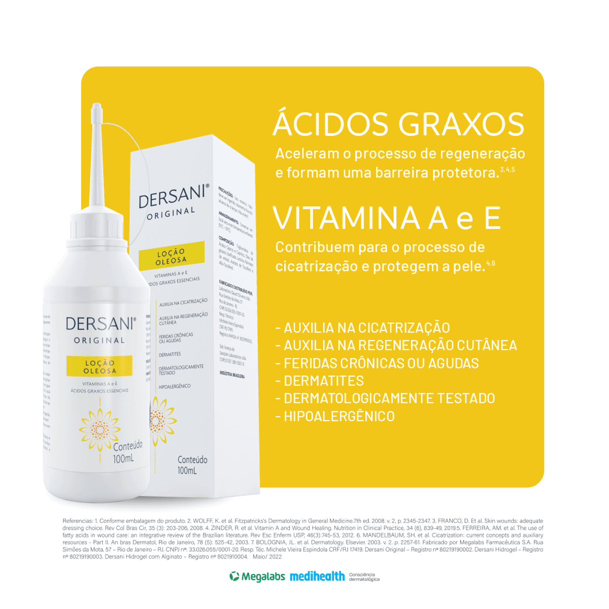 Loção Oleosa Dersani Original 100ml - Imagem 3