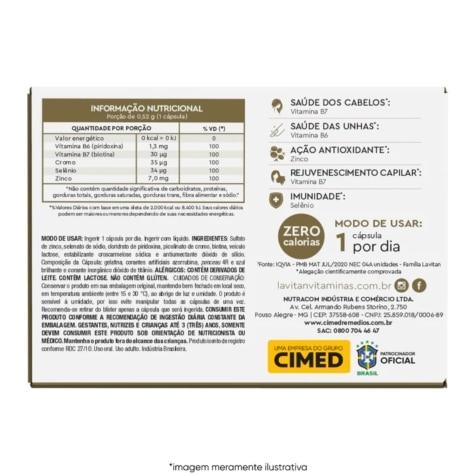 Lavitan Cabelos e Unhas 60 Cápsulas - Imagem 4