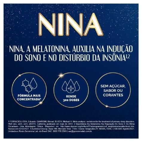 Nina Melatonina Gotas 210mcg 10ml - Imagem 6