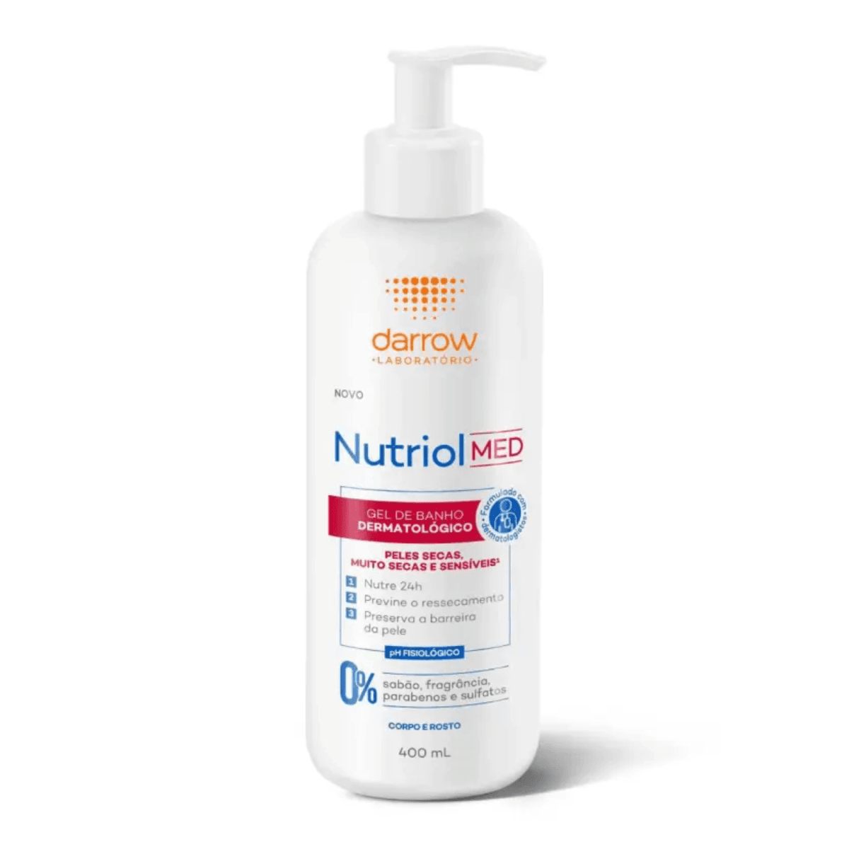 Gel de Banho Darrow Nutriol Med 400ml - Imagem 1