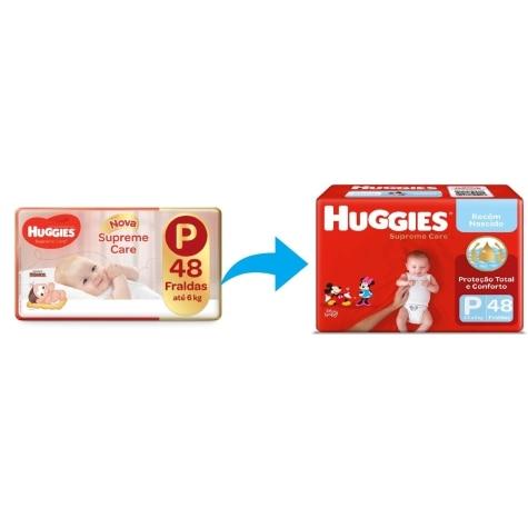 Fralda Huggies Supreme Care P 48 Unidades - Imagem 2