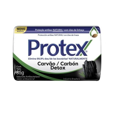 Sabonete Antibacteriano Barra Protex Carvão Detox 85g - Imagem 1