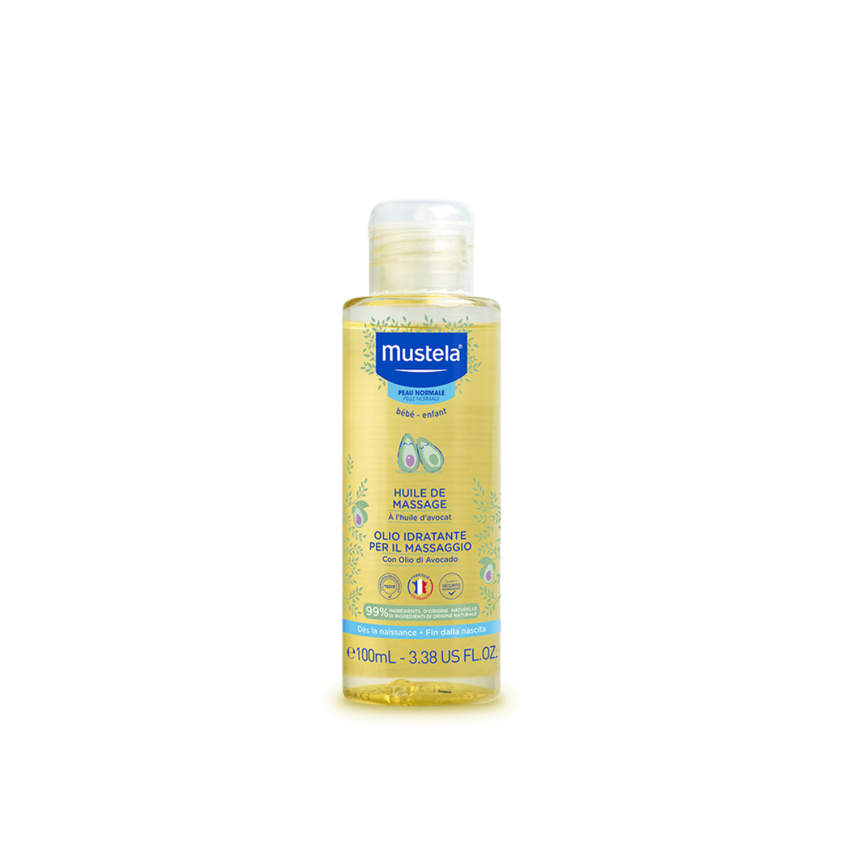 Óleo de Massagem Mustela Bebê 100ml - Imagem 1