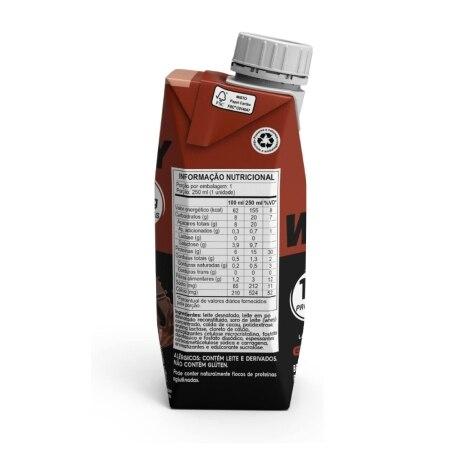 Bebida Láctea Piracanjuba Whey Zero Lactose Sabor Chocolate 250ml - Imagem 4