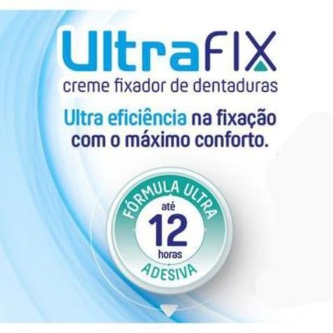 Creme Fixador de Dentadura Ultrafix sem Sabor 40g - Imagem 4