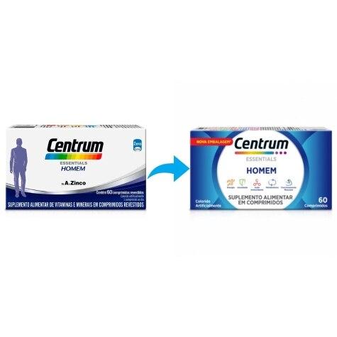 Centrum Essentials Homem 60 Comprimidos Revestidos - Imagem 2