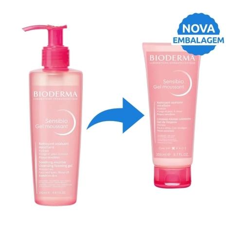 Gel de Limpeza Bioderma Sensibio Gel Moussant Facial 200ml - Imagem 2