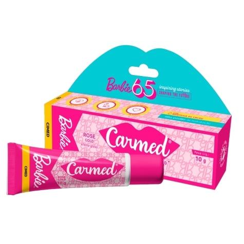 Hidratante Labial Carmed Barbie Rose Gold 10g - Imagem 1