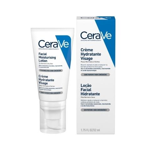Loção Hidratante Cerave Sem Perfume Facial 52ml - Imagem 3