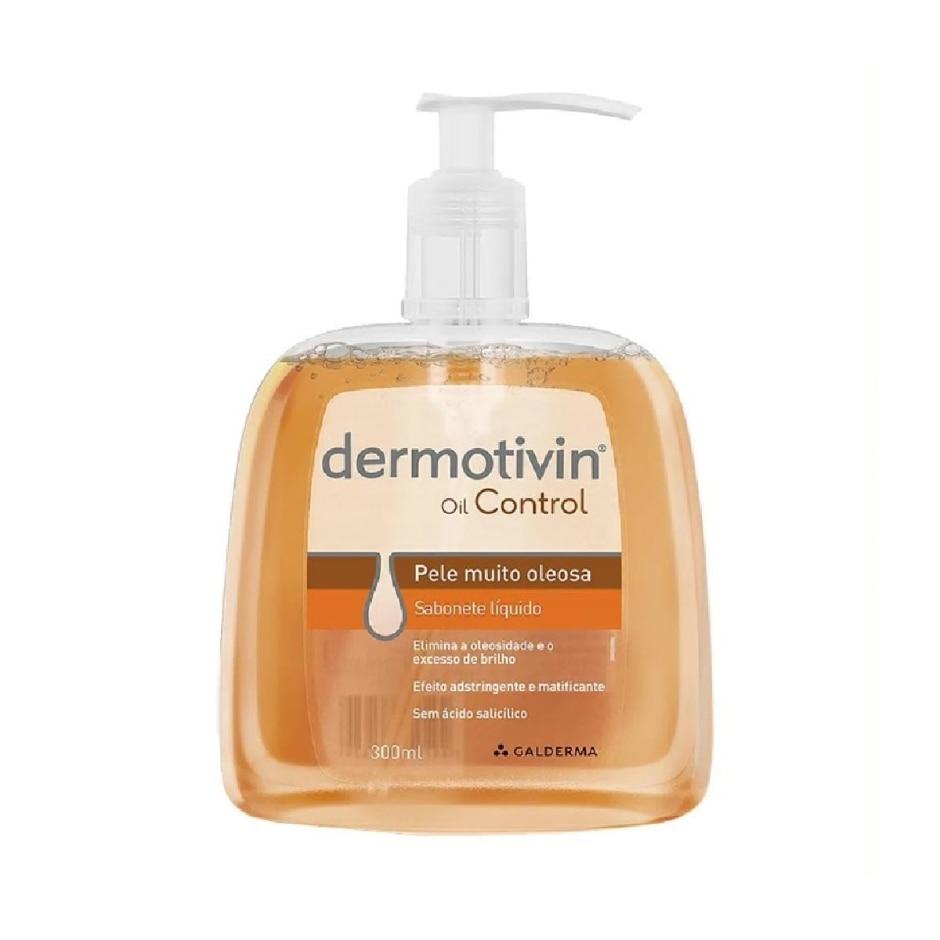 Sabonete Líquido Dermotivin Oil Control Facial 300ml