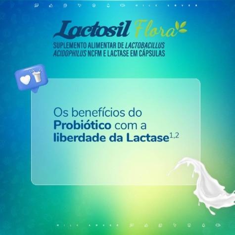 Lactosil Flora 30 Cápsulas - Imagem 2