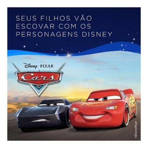 Escova Dental Elétrica Oral-B Infantil Disney Pixar Carros Macia 3+ Anos + 2 Pilhas AA - Imagem 7