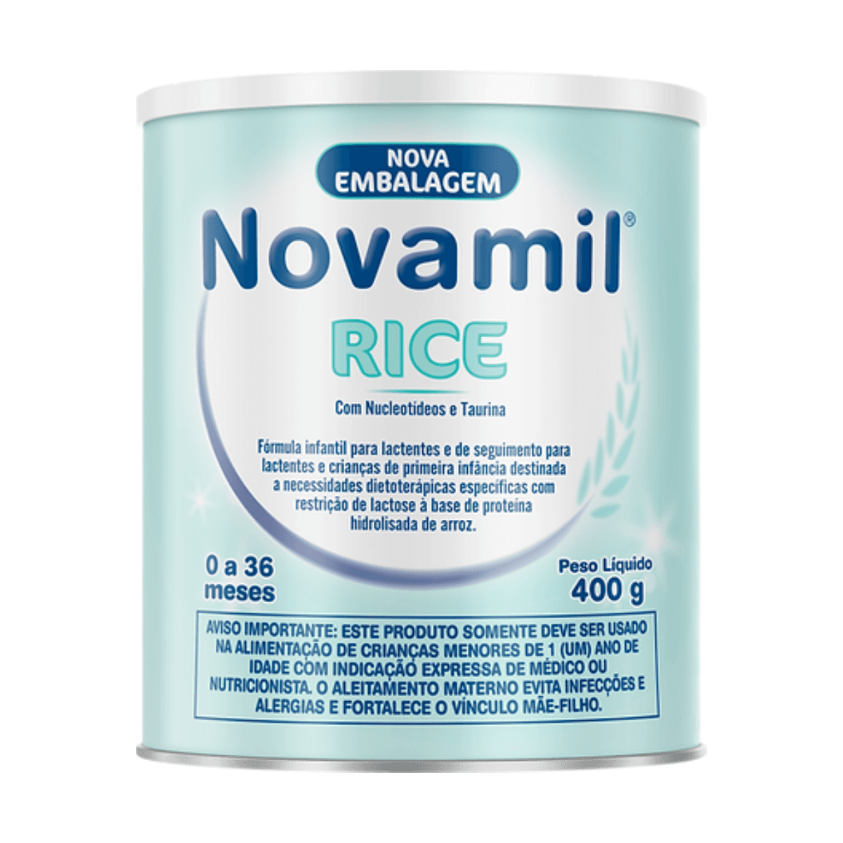 Fórmula Infantil Novamil Rice 400g - Imagem 1