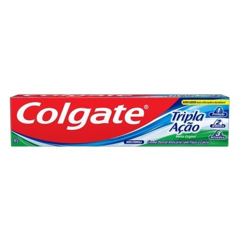 Creme Dental Colgate Tripla Ação Menta Original 90g - Imagem 2