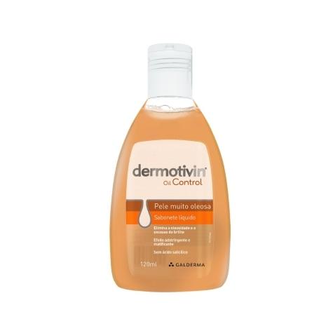 Sabonete Líquido Dermotivin Oil Control Facial 120ml - Imagem 1