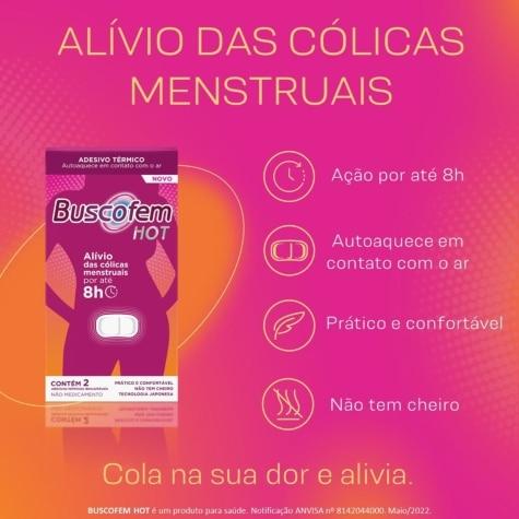 Buscofem Hot 2 Adesivos Térmicos - Imagem 5