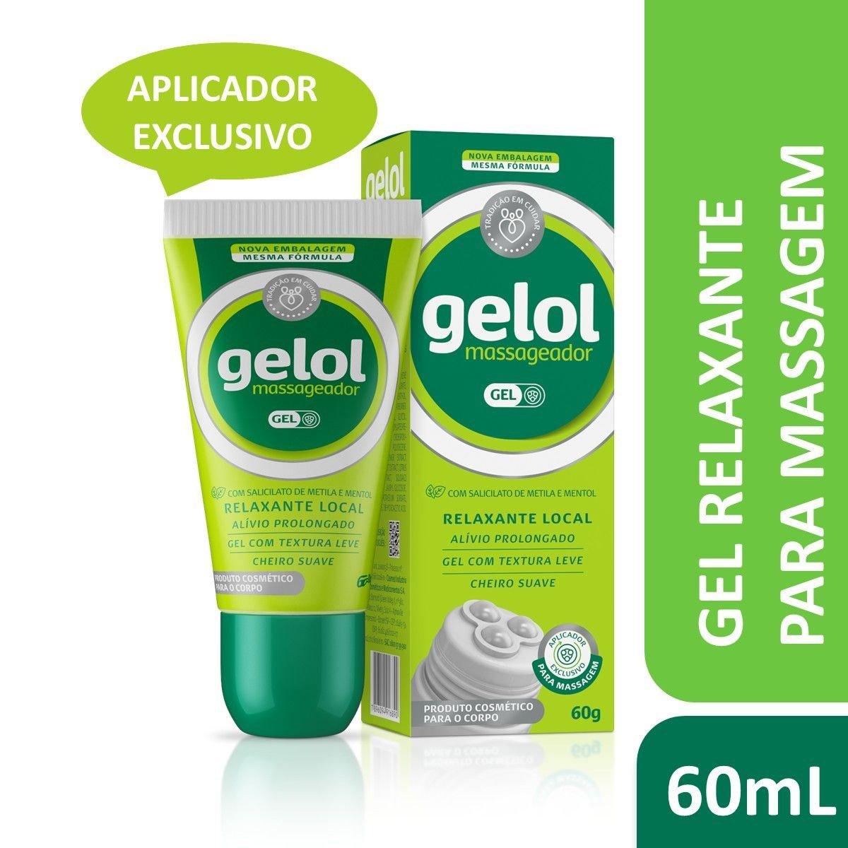 Gelol Gel Massageador 60g - Imagem 1