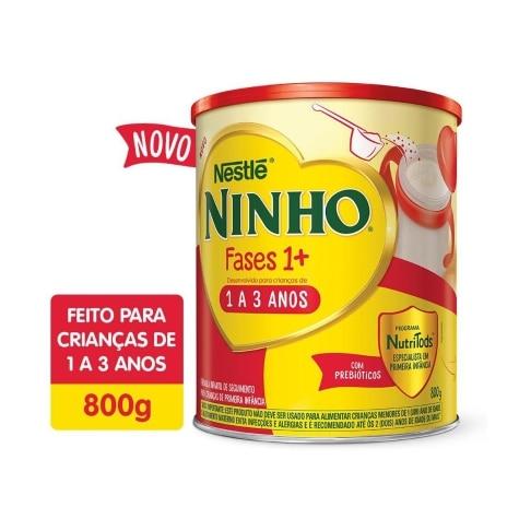 Fórmula Infantil Ninho Primeira Infância Fases 1+ 800g - Imagem 2