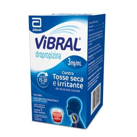 Vibral Xarope Adulto 3mg 120ml - Imagem 2