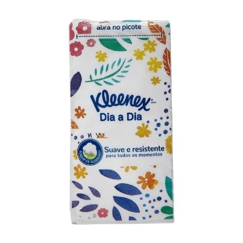 1 Unidade Lenços de Papel Kleenex Classic Bolso 10 Folhas - Imagem 1