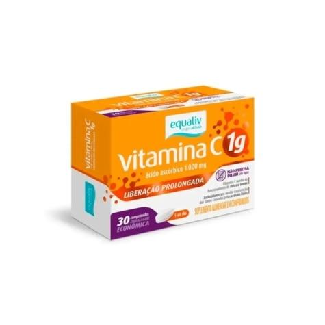 Vitamina C 1g Equaliv 30 Comprimidos - Imagem 1