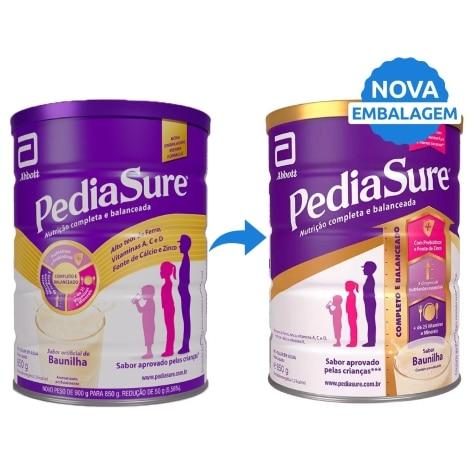Complemento Alimentar Pediasure Sabor Baunilha 850g - Imagem 3