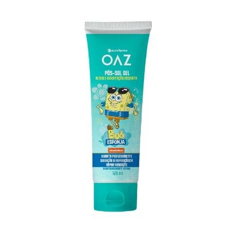 Pós-Sol em Gel OAZ Bob Esponja 120ml - Imagem 1