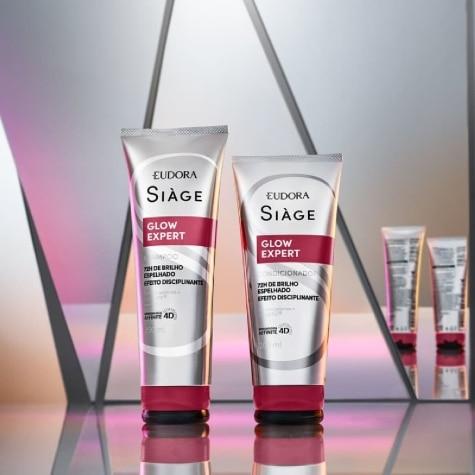 Kit Siàge Glow Expert Cabelo Seco Shampoo 250ml + Condicionador 125ml - Imagem 3