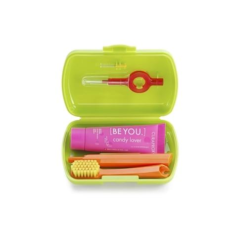 Kit Viagem Curaprox Escova Dental 5460 + Escova Interdental + Creme Dental Be You 10ml Cores Sortidas - Imagem 6