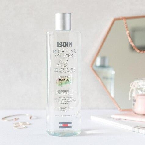 Solução Micellar Isdin Solution 4 em 1 Facial 400ml - Imagem 5