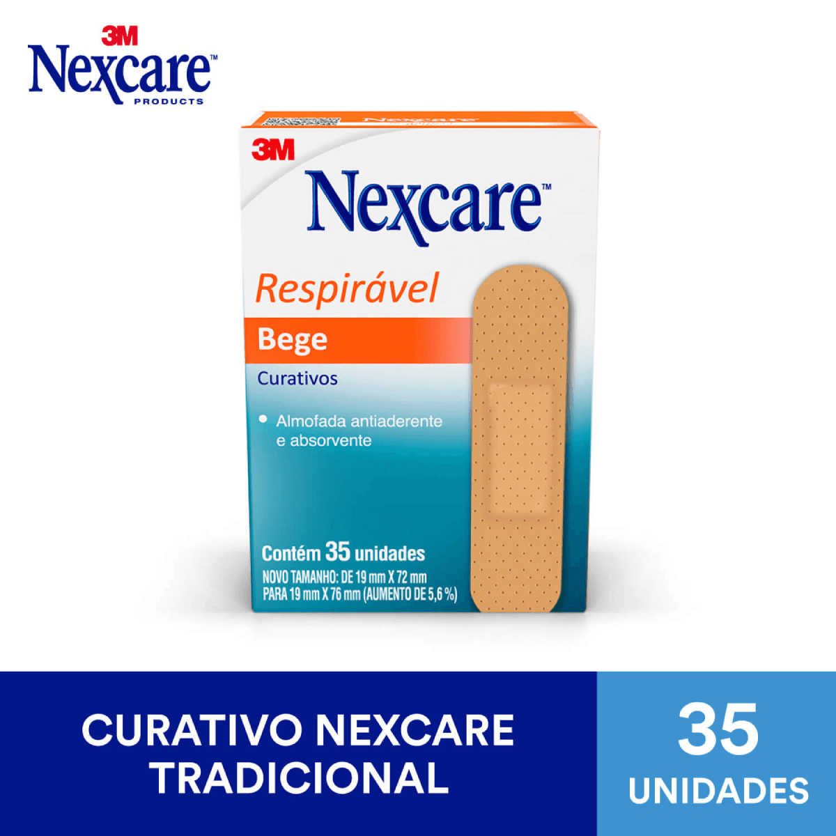 Curativo Nexcare Tradicional 35 Unidades - Imagem 4
