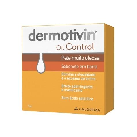 Sabonete em Barra Dermotivin Oil Control Facial 90g - Imagem 1