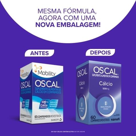 Os-cal 500mg 60 Comprimidos Revestidos - Imagem 3
